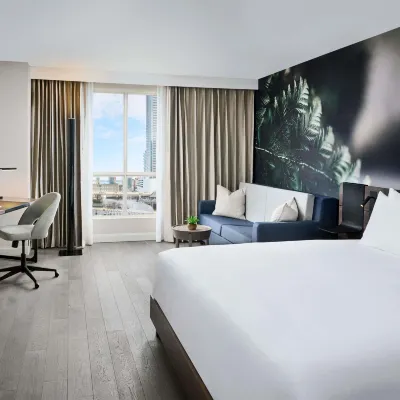 The Novotel Toronto Centre Hotels near Pape Subway Station