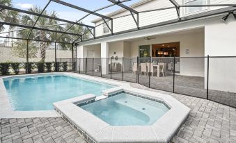 Next to Clubhouse New Model Home Pool/Spa/Game/BBQ