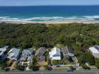 Beachfront 3-Bed with Private Pool & Fireplace