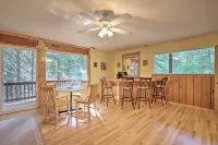Walk to Big Trees State Park: Cabin w/ Deck! - Pet friendly