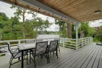 The Swedish Fish Getaway on Lake Saint Clair! - balcony