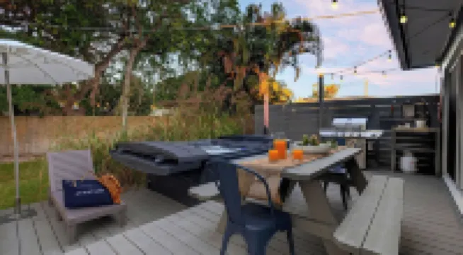 Hot Tub Firepit Deck 10Mins to Beach Near Las Olas Middle Terrace Cottage by AvantStay