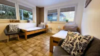 3 stars: Apartment on the ground floor, also suitable for wheelchair users
