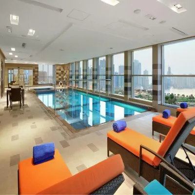 Al Majaz Premiere Hotel Apartments โรงแรมใกล้อัล มาจาซ วอเตอร์ฟรอนต์