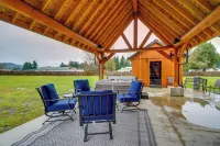 Pavilion w/ Hot Tub! Trybett Cabin 2 in Forks