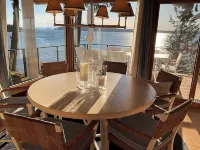Magnificent up-close WATERFRONT "SunBright Le Reve"   Premier westside Orcas