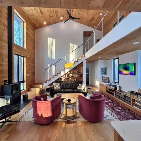 Fantastic Nordic Modern Cabin on Five Idyllic Acres