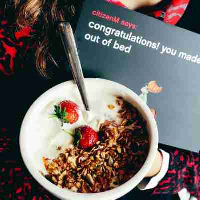 citizenM Paris Charles de Gaulle Airport Dining/Meeting Rooms