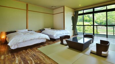 【枕草子】和洋ベッドルーム<禁煙> 12畳 バス付 旅館 清少納言の写真