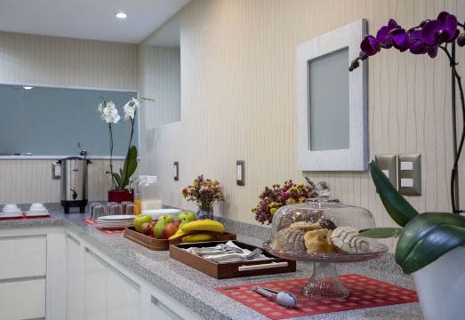 Suites Coben 객실 내부 간이 주방