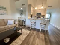 Steps to private beach in Gated Sawgrass Community! Renovated Condo. Hotels in Sawgrass