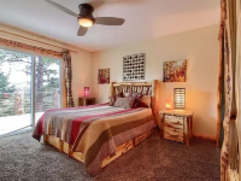 Fawn Haven Cabin Bailey Colorado Huge Deck with View and 1 Acre Fenced Dog Run Hotels in Bailey