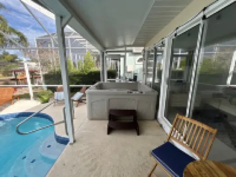 New Waterfront Palm Coast Home 12 People Heated Pool Hottub Sup Kayak Boat Lift