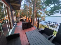Spacious Lakefront Cabin Sleeps up to 14.