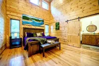 Gotanygrapes Luxury Cabin- Hot Tub 2 Masters 2 Fireplaces Hoteles en Condado de McCurtain