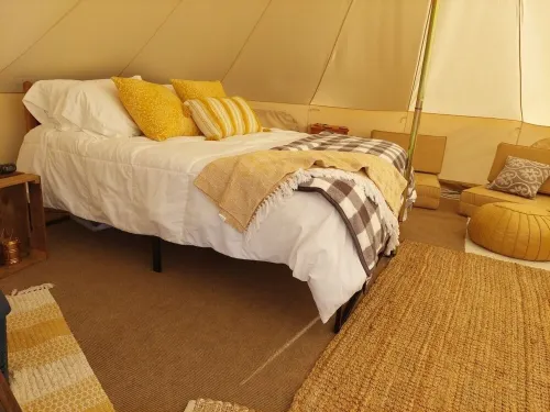 Glamping Tent at Noble Pine Campground