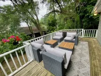 Large Modern 3 Bedroom Home w/Lake Views, Decks Galore and Firepit