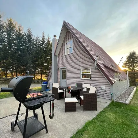 A-framed Adirondack cottage near Great Sacandaga Lake