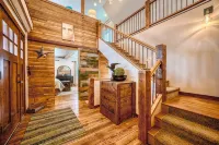 The Red Barn Retreat, a reclaimed  grain barn centrally located in Kalispell MT Hotels near Glacier Park International Airport