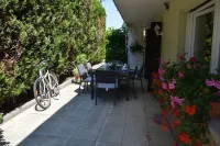 Colmar small garden of the semm 6 to 10 people, parking 4 private cars and iron