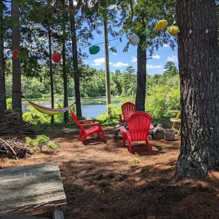 ISLAND VACATION, Canoe 5 minutes to Island and relax