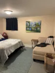 Lower deck, Salisbury Beach, Melo's Beach House Rentals