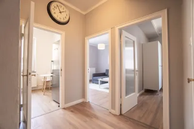 "Purple Chill" Super central apartment - HBF/CityGate/Messe - 50m2 فنادق في 