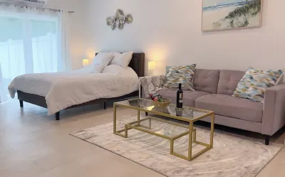 Large, Newly Built 1B Studio w/ Patio, W&D