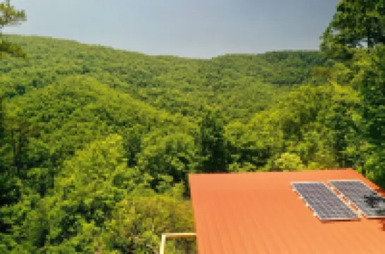 The Rowdy Bear Off-Grid Glamping Cabin