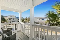 4Br Private Beach Access with Pool & Golf Cart