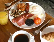 The Cross at Croscombe - breakfast