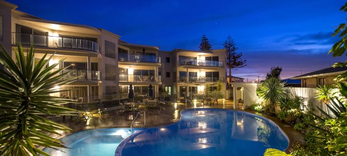 The Reef Beachfront Apartments Hotels in Mount Maunganui