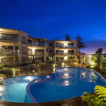 The Reef Beachfront Apartments Hotels near Mount Maunganui Beach