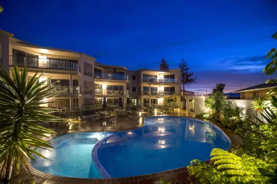The Reef Beachfront Apartments Hotels in Mount Maunganui