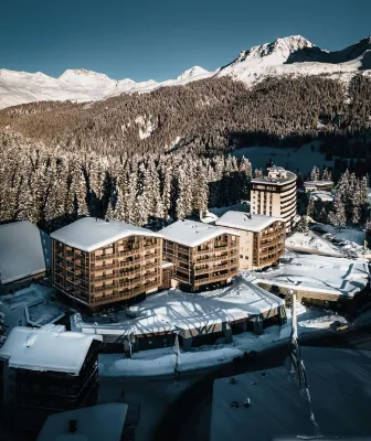 Valsana Hotel Arosa - Small Luxury Hotels of the World - バー