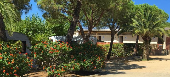 Cozy Glamping Chalet in Palamós with Garden View Hotels in Palamos