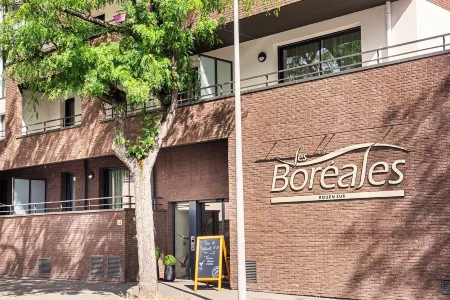 Les Boréales - Appart'Hotel & Restaurant Отели рядом со станцией Вокзал Роуэн-Рив Дройт