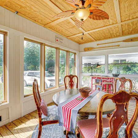 Spacious Vintage Gem w/ Sunroom in Manistee!