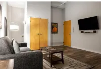 Bold 2Br 2BA in the Block Apartment by CozySuites!
