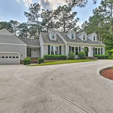 Peaceful Southern Pines Home w/ Pool + Yard!