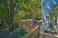Charlemont Retreat on Chickley River w/ EV Charger - parking