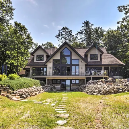 Lakefront Hayward Home w/ Game Room & Private Dock