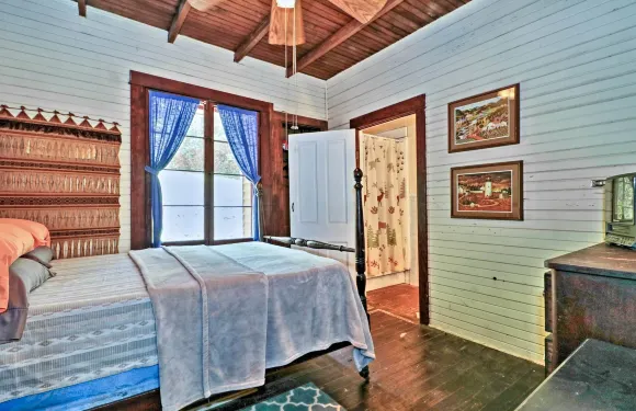 埃文斯湖島嶼小屋：需要租船