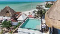 Hau Holbox, Oceanfront Boutique Hotel - วิวทะเล