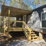 Charming cabin nestled in the woods in Andalusia, AL