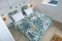 Lodge Traditionnel et sa Piscine vue mer des Caraïbes