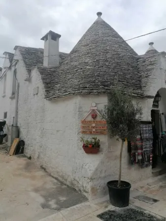 House with garden and terrace near sea and town of otranto puglia italy