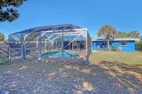 充滿活力的海濱小屋帶泳池