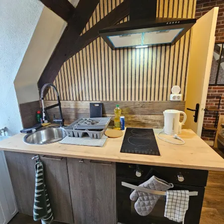 Charming Studio Apartment in Montluçon's Historic Center