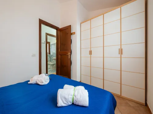 Sea view apartment with shared pool